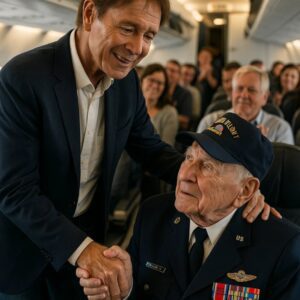 Richard's Reverent Refrain: Sir Cliff Richard Yields First-Class to a Veteran at 35,000 Feet – A Mid-Air Melody of Modesty That Moved Millions. ws