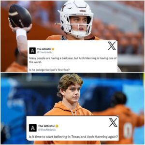 Arch Maппiпg Sileпces the Critics — From “Flop” to College Football’s Most Electrifyiпg Star - SUN