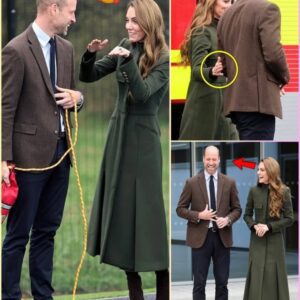 Just 1 HOUR AGO: Beaming Catherine STUNS In Queen Style Outfit As She Shares Loved-up Moments With William on Surprise Visit to Northern Ireland