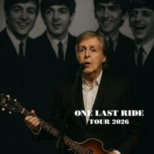 ONE LAST TIME, I WILL SING FOR THE DREAMERS…” — Paul McCartney Announces His 2026 Farewell Tour, One Last Ride -DB