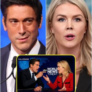 “I LOST A PLATFORM, WHILE YOU NEVER HAD ONE TO LOSE.” — DAVID MUIR FIRES BACK AT KAROLINE LEAVITT IN A MOMENT THAT STOPPED LIVE TV COLD...