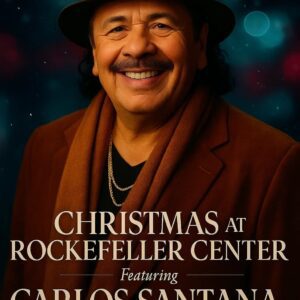 CHRISTMAS SOUL RETURNS: Carlos Santana to Bring Latin Fire and Spiritual Groove to Rockefeller Center