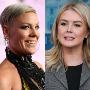 Pink Fury on Live TV: P!nk's Fiery Clash with Karoline Leavitt — A Moment That Redefined Boldness lht