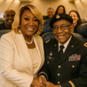 LaBelle’s Celestial Courtesy: Patti LaBelle Yields First-Class to a Veteran at 35,000 Feet – A Mid-Air Overture of Gratitude That Echoed Eternity