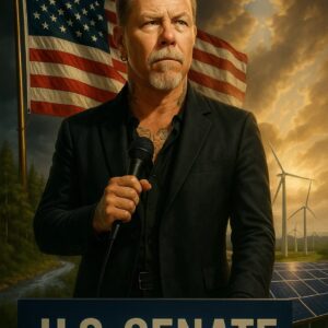 SINGER JAMES HETFIELD OFFICIALLY ANNOUNCES HIS RUN FOR U.S. SENATE — YOU WON’T BELIEVE THE BOLD PLANS HE INTENDS TO BRING TO CAPITOL HILL! nn