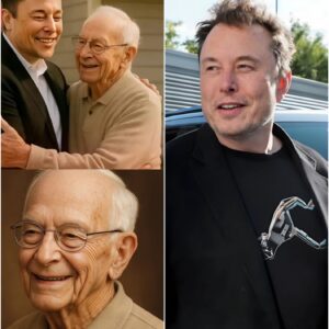 Elon Musk returns to his South African hometown and honours his 80‑year‑old school janitor — leaving the world in tears