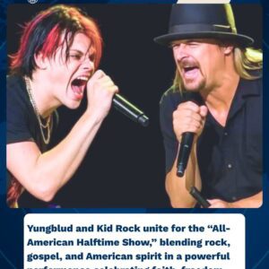 Yungblud & Kid Rock Unite for the “All-American Halftime Show”: Faith, Freedom, and Fireworks