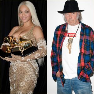 🔥 “If he attends, I will never go there,” Beyoncé declared — A Fiery Ultimatum to the Grammy Awards After Rising Tensions with Neil Young 🔥