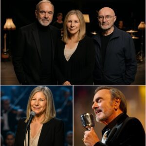 Legends' Lullaby: Diamond, Collins, Streisand Reunite in L.A. – A Timeless Trio's Tender "Flowers" That Blooms Eternal. ws