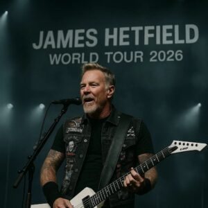 JAMES HETFIELD ANNOUNCES 2026 WORLD TOUR — A JOURNEY THROUGH FIRE, FAITH, AND REDEMPTION nn