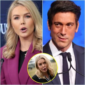 🎤 “Allergic to Honesty?” — David Muir Silences Karoline Leavitt in Viral Live TV Moment...