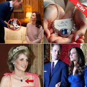 🔥Prince William Gifts Princess Kate Princess Diana’s £3M Necklace — But It Was His Handwritten Note That Brought Tears to Her Eyes 💖👑💖Krixi