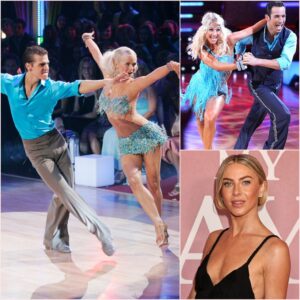 💥 “SHE DIDN’T RESPOND WITH ANGER — SHE RESPONDED WITH ART.” — Julianne Hough SILENCES a Divided Crowd in an Unforgettable Los Angeles Moment 🇺🇸✨ a1