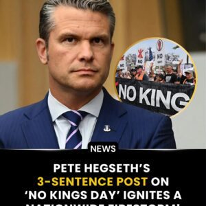 BREAKING NEWS: In the middle of the massive “No Kings Day” protest