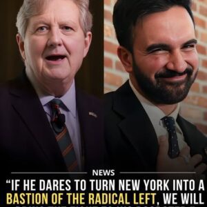 🔥 “JOHN KENNEDY BACKS T.R.U.MP’S FINAL WARNING!” — CHAOS ERUPTS AS TRUMP THREATENS TO CUT NEW YORK’S ENTIRE BUDGET AND EXPEL ZOHRAN MAMDANI! 😡💣Krixi