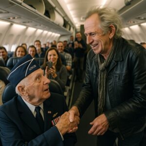 Keith Richards’ Mid-Air Gesture Leaves Passengers in Tears: A Moment of Grace at 35,000 Feet cz