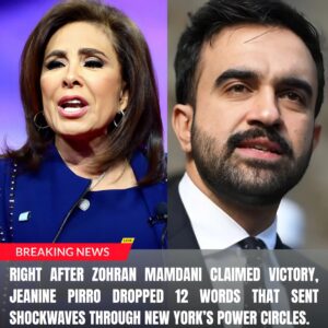 Jeanine Pirro's Razor-Sharp 12 Words Ignite Fury After Mamdani's Historic Upset Victory. ws