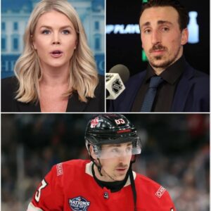 💥 “YOU NEED TO BE SILENT!” — Karoline Leavitt’s Tweet Against Brad Marchand Backfires Spectacularly as He Reads Every Word on Live TV, Leaving the Studio in Absolute Silence! nn