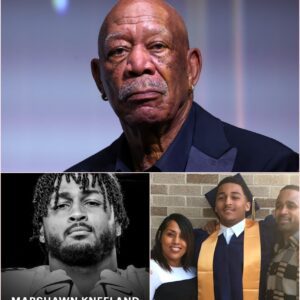 Shadows Behind the Spotlight: Morgan Freeman's Soul-Stirring Tribute to Marshawn Kneeland's Hidden Grief. ws
