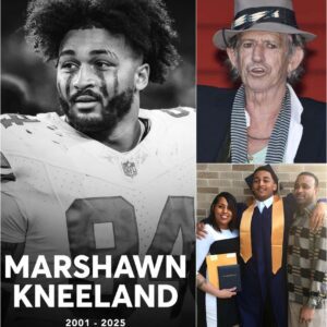 Keith Richards Reveals the Heartbreaking Truth Behind the Death of Marshawn Kneeland — A Young NFL Star Whose Pain Became a Message of Hope cz
