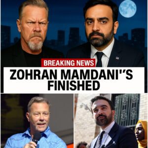 🎸 James Hetfield Speaks Out on Zohran Mamdani’s Historic NYC Mayoral Victory Amid Trump Threats — A Rock Legend Steps into the Political Spotlight nn