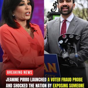 Jeanine Pirro uncovered evidence of voter fraud in the New York mayoral race and called for the largest election integrity investigation in the nation's history.