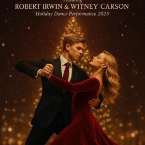 🎄 HOLIDAY MAGIC RETURNS: Robert Irwin & Witney Carson to Bring “Under the Mistletoe” Dance Spectacular to Rockefeller Center 🌟💃🕺