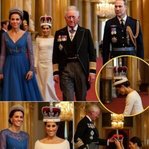 It was meant to be a private attempt at reconciliation, but Meghan Markle and Prince Harry’s visit to Buckingham Palace turned tense the moment they entered the Grand Gallery. Krixi