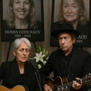 A SONG FOR A BROKEN NATION 💔 — Joan Baez and Bob Dylan Unite in Heartfelt Tribute to America’s Loss, Honoring Donna Godchaux and Diane Ladd’s Families 🎶
