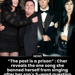 “The past is a prison” : Cher reveals the one song she banned herself from singing after her son’s 5-word question changed everything...