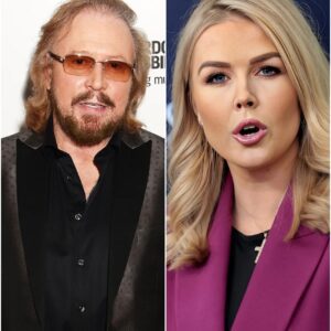 Barry Gibb's "Dignified" Takedown of Karoline Leavitt: The Live TV Backfire That Echoes Nowhere lht