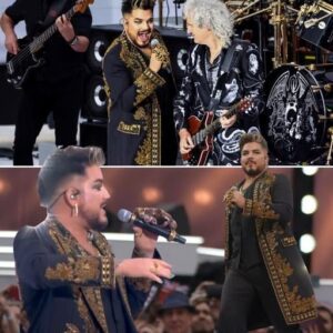 ADAM LAMBERT STUNS THE CROWD: A MASTERCLASS IN VOCAL POWER AT THE PLATINUM PARTY 🎤✨-lht