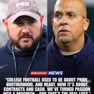 🏈 “THE GAME THAT FORGOT ITS SOUL” — James Franklin’s Fiery Open Letter Sends Shockwaves Through College Football