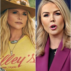 “YOU NEED TO BE SILENT!” — Karoline Leavitt’s Tweet Against Miranda Lambert Backfires Spectacularly as the Country Star Reads Every Word on Live TV, Turning the Nation’s Eyes and Leaving the Studio in Complete Silence!!