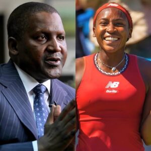 The African billionaire announced a charity event with a total prize of $10 million, aimed at building schools and hospitals for underprivileged children across Africa. He personally invited Coco Gauff — but what the young tennis star replied… left everyone speechless