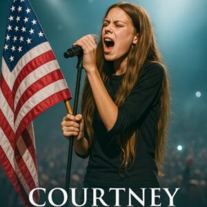 “FIGHT FOR IT” — COURTNEY HADWIN SET AMERICA ON FIRE WITH FLAG, GUITAR, AND AN UNBREAKABLE VOICE nn