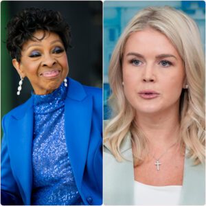 🔥 “YOU NEED TO BE SILENT!” — Karoline Leavitt’s Tweet Against Gladys Knight Backfires Spectacularly as the Legendary Singer Reads Every Word on Live TV