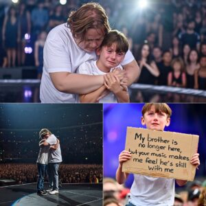Lewis Capaldi Stops His Concert at London’s O2 Arena to Bring 10-Year-Old Fan on Stage After Reading Heartbreaking Sign About His Late Brother. ws