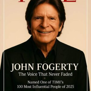 🚨 BREAKING HONOR: John Fogerty Named One of TIME Magazine’s Top 100 Most Influential People of 2025. Krixi