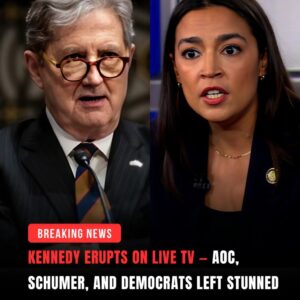 BREAKING: “KENNEDY ERUPTS ON LIVE TV — AOC, SCHUMER, AND THE ENTIRE DEMOCRATIC LEADERSHIP LEFT IN RUINS!”...