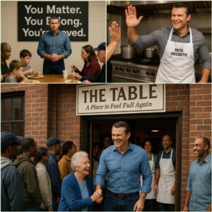 WHILE THE WORLD WATCHES CELEBRITY DRAMA, PETE HEGSETH QUIETLY FEEDS THE HUNGRY...