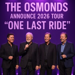 The Osmonds Announce 2026 Tour “One Last Ride” — A Farewell Celebration for the Ages...