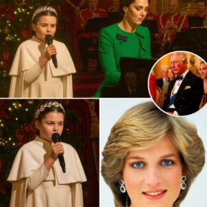 “I wish you could see her now, Mummy…” Princess Charlotte whispered, her voice trembling as she stood beside the piano in the candlelit halls of Kensington Palace.