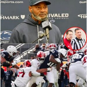 Penn State Sideline Erupts: Interim Coach Terry Smith Slams Officiating After Heartbreaking 27–24 Loss...