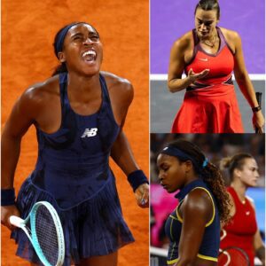 HOT: After Coco Gauff WAS CRITICIZED for losing the match against Aryna Sabalenka at the WTA tournament. J