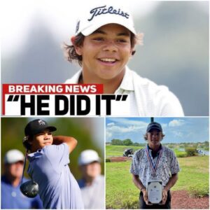 🏆 CHARLIE WOODS CREATES A MOMENT GOLF WILL NEVER FORGET! 🐅✨ “THE PRINCE OF GOLF” STEPS OUT OF HIS FATHER’S SHADOW AND CLAIMS THE FUTURE OF THE GAME! 🌟 - SUN