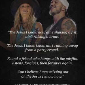 Brandon Lake is back at it again, collaborating with Lainey Wilson to write a poignant new song, "The Jesus I Know Now."
