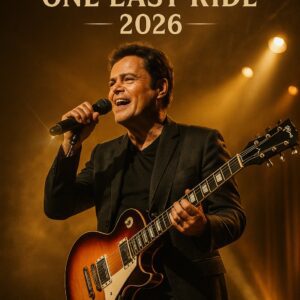 DONNY OSMOND ANNOUNCES 2026 TOUR “ONE LAST RIDE” — A CELEBRATION OF MUSIC, MEMORIES, AND MAGIC a1