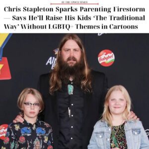 Chris Stapleton's Parenting Philosophy Ignites Firestorm: Traditional Values vs. Inclusive Media in a Divided America lht