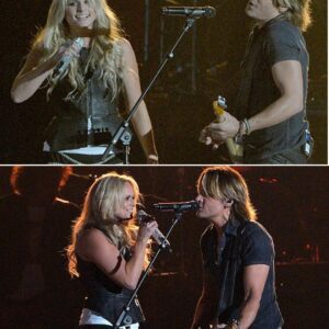 Keith Urban and Miranda Lambert stunned the crowd with an emotional, unforgettable performance of “We Were Us.” ws